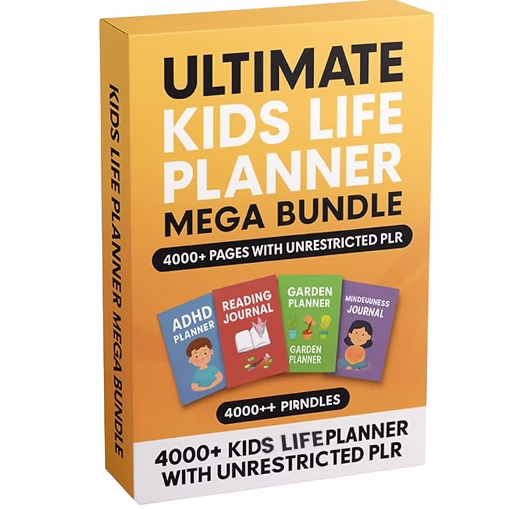 Kids Planners & Journals Vault Review: Unlock 4000+ Editable Pages to Skyrocket Your Kids’ Printables Business