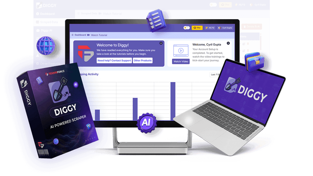 Diggy Miner AI Review: Get Unlimited Leads from ANY Site in 60 Seconds (No Coding Needed)