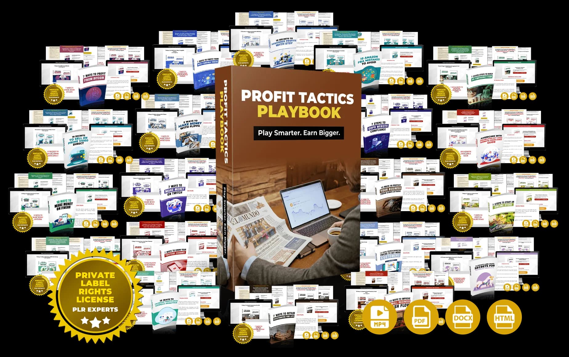 Profit Tactics Playbook Review: Get 20 Professional PLR Kits to Build Passive Income Streams