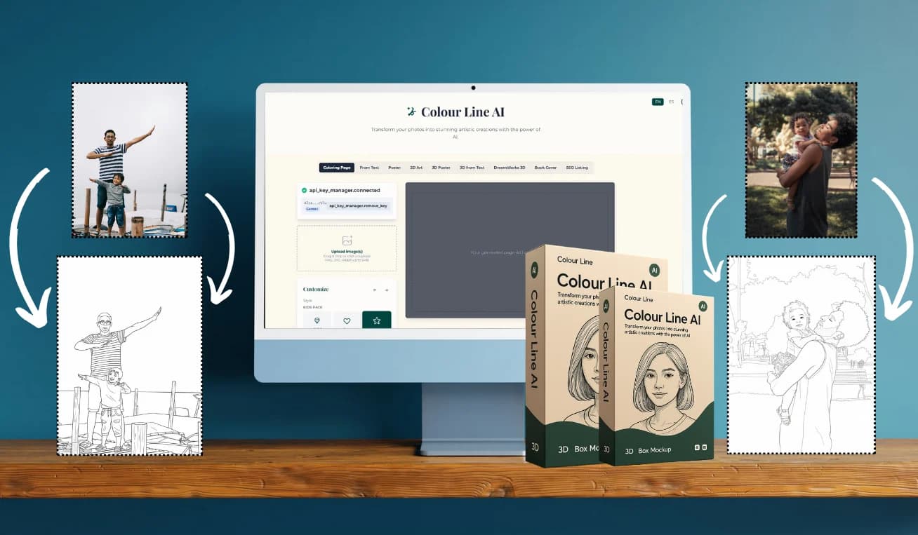 AI Line Art Generator Review: Turn Photos Into Passive Income in Seconds
